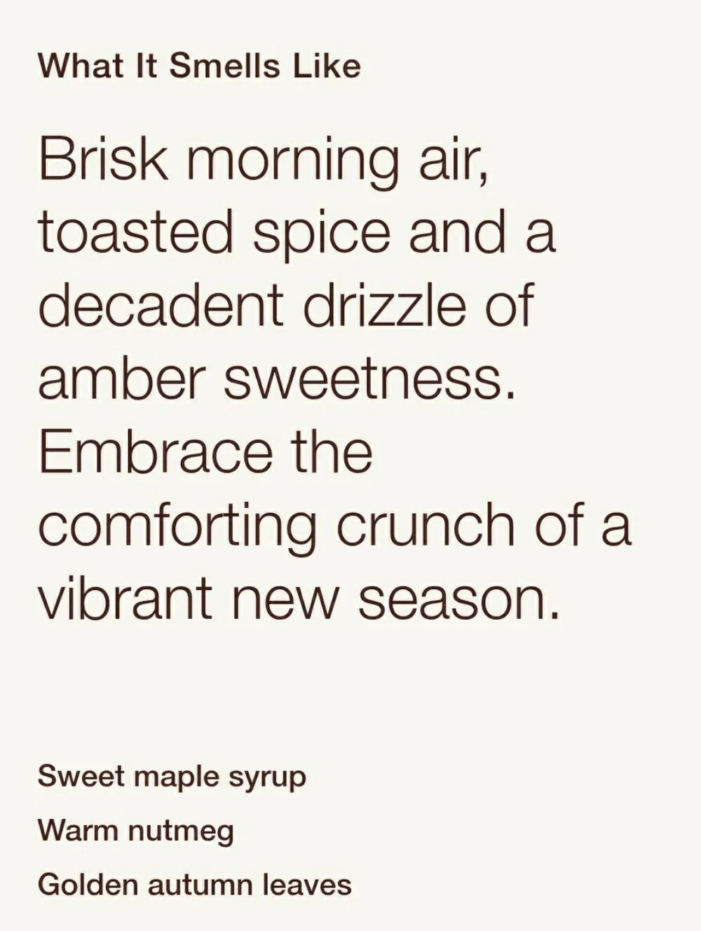 SWEET MAPLE & LEAVES -Bath & Body Works Candle Wax Melts- $8 per Pack